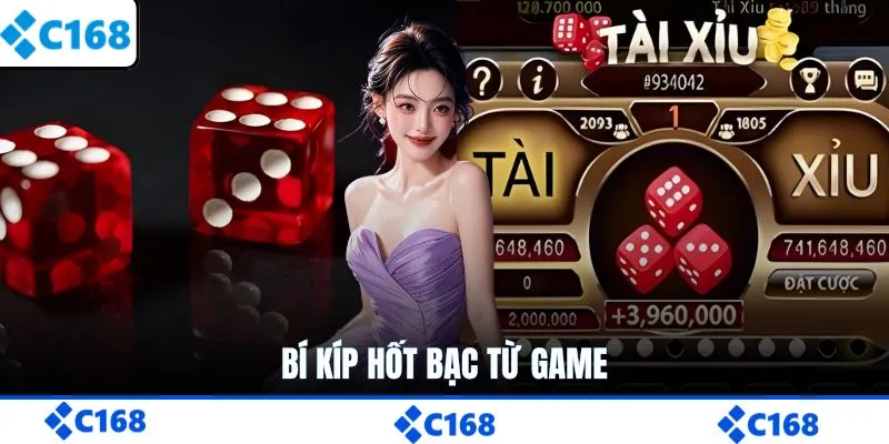Bí kíp hốt bạc từ game Tài xỉu C168 không nên bỏ qua 