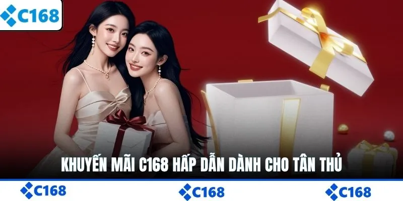 Khuyến mãi C168 hấp dẫn dành cho tân thủ 